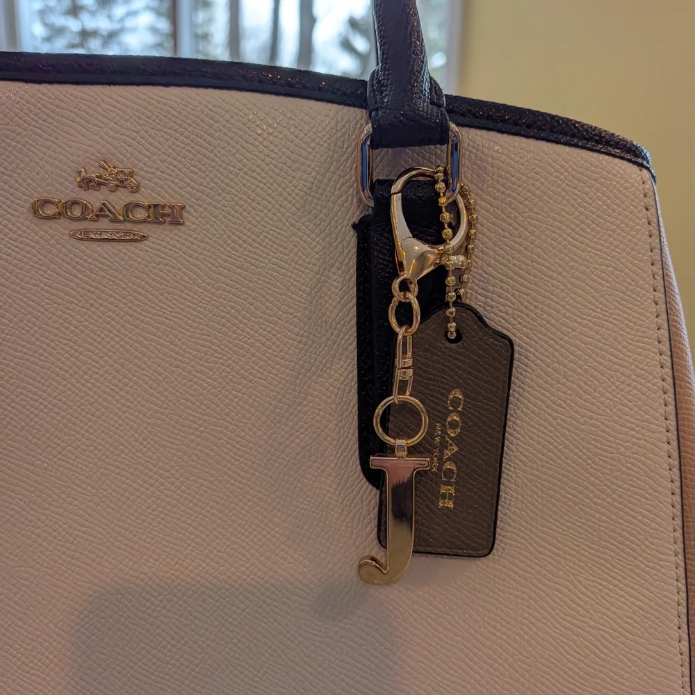 Coach Margot Satchel In Chalk/Fog Colorblock, Nwot. Classic Feminine Lux